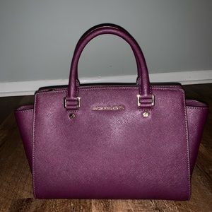 Damson Purple Michael kors purse